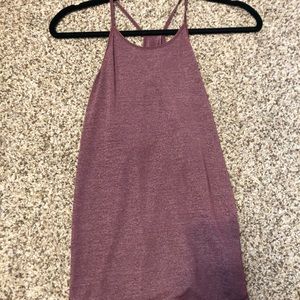 Maroon tank